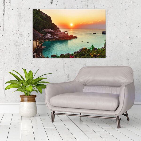 Slika prekrasne plaže (90x60 cm)