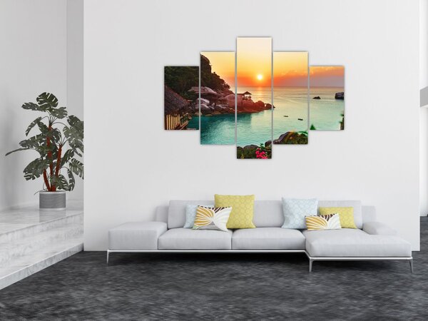 Slika prekrasne plaže (150x105 cm)