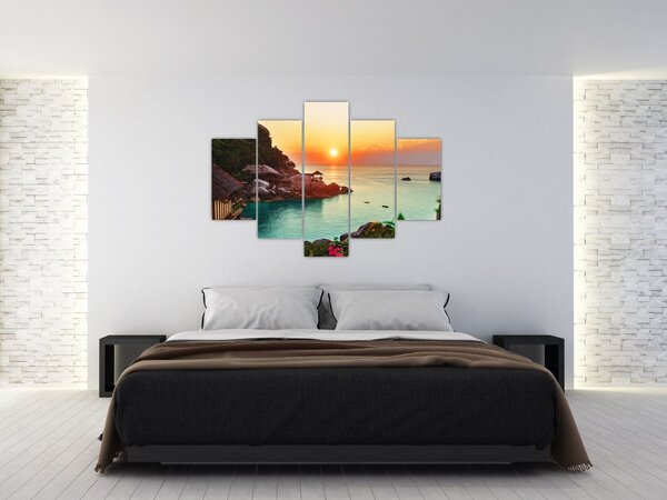Slika prekrasne plaže (150x105 cm)