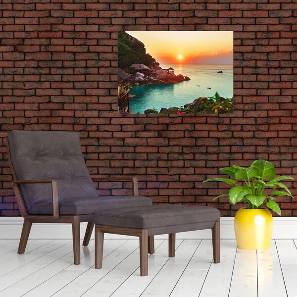 Slika prekrasne plaže (70x50 cm)