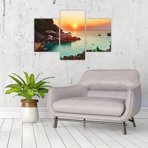 Slika prekrasne plaže (90x60 cm)