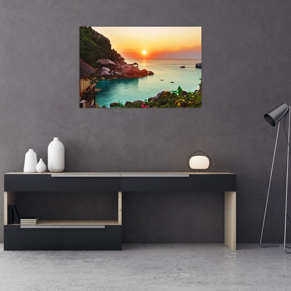 Slika prekrasne plaže (90x60 cm)