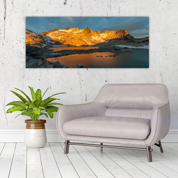 Slika visokogorskog krajolika (120x50 cm)