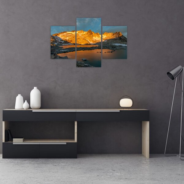 Slika visokogorskog krajolika (90x60 cm)