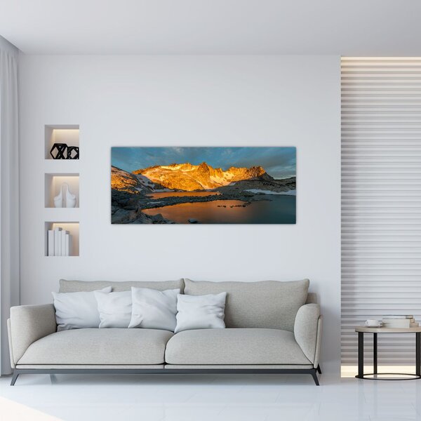 Slika visokogorskog krajolika (120x50 cm)