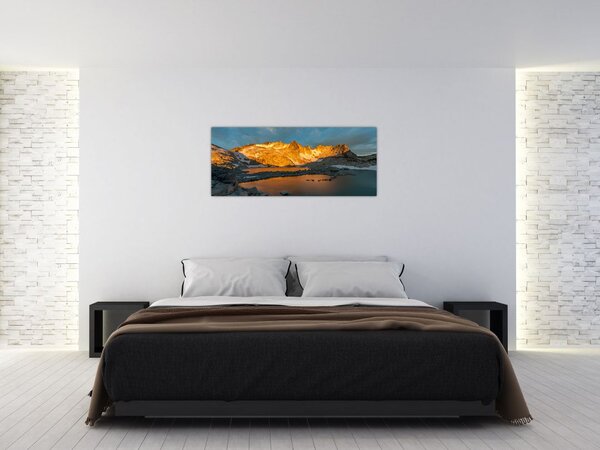 Slika visokogorskog krajolika (120x50 cm)