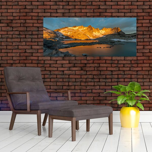 Slika visokogorskog krajolika (120x50 cm)
