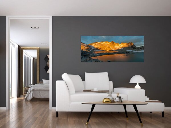 Slika visokogorskog krajolika (120x50 cm)