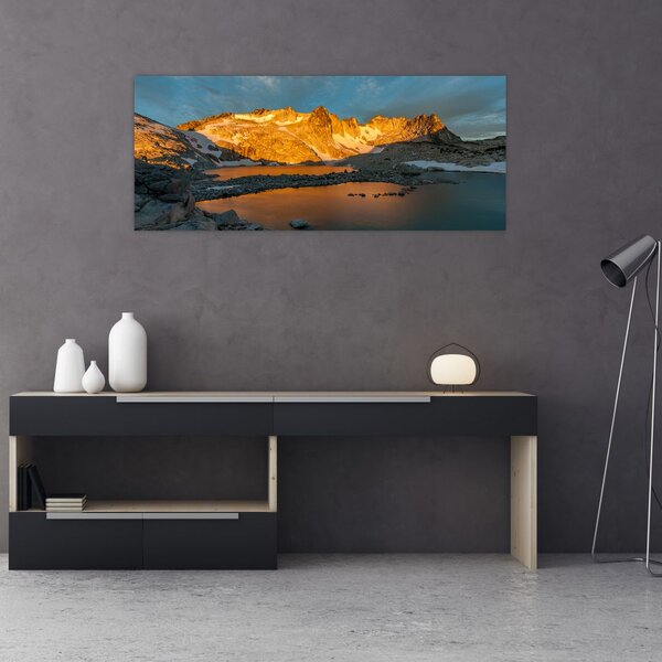 Slika visokogorskog krajolika (120x50 cm)