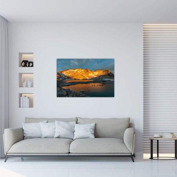 Slika visokogorskog krajolika (90x60 cm)