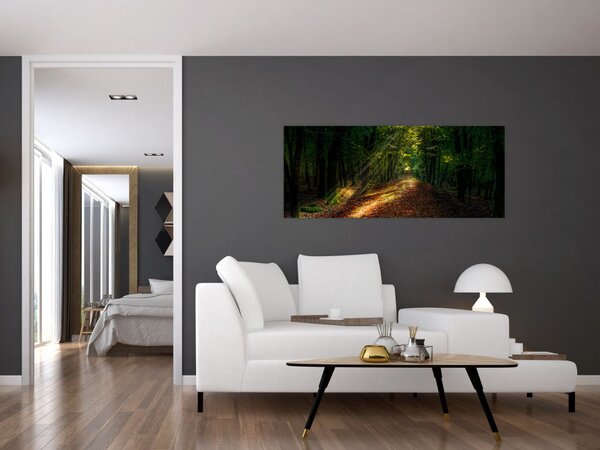 Slika šumskog puta (120x50 cm)