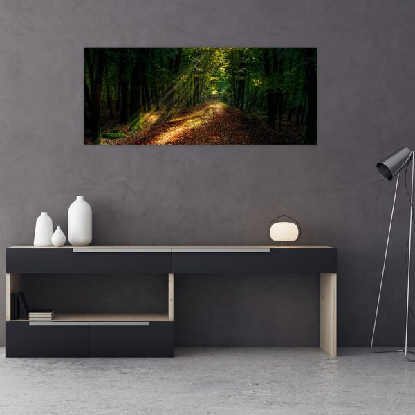 Slika šumskog puta (120x50 cm)