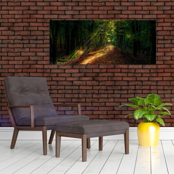 Slika šumskog puta (120x50 cm)