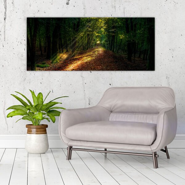 Slika šumskog puta (120x50 cm)
