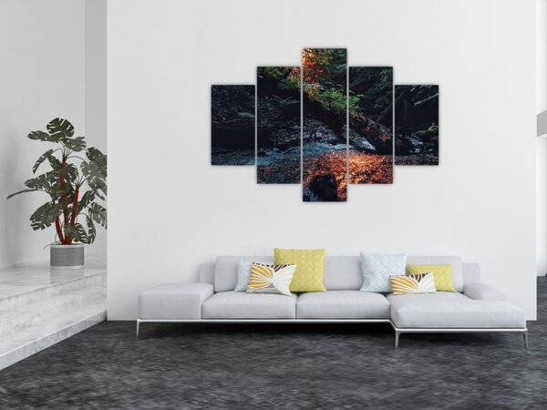 Slika planinskog potoka (150x105 cm)