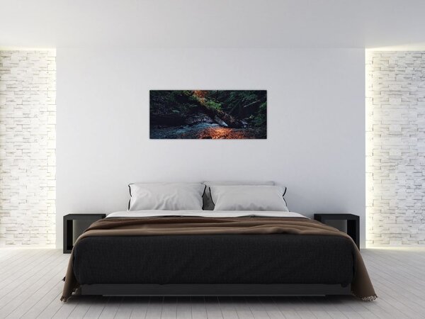 Slika planinskog potoka (120x50 cm)