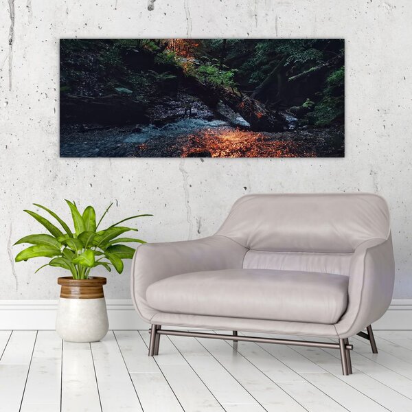Slika planinskog potoka (120x50 cm)