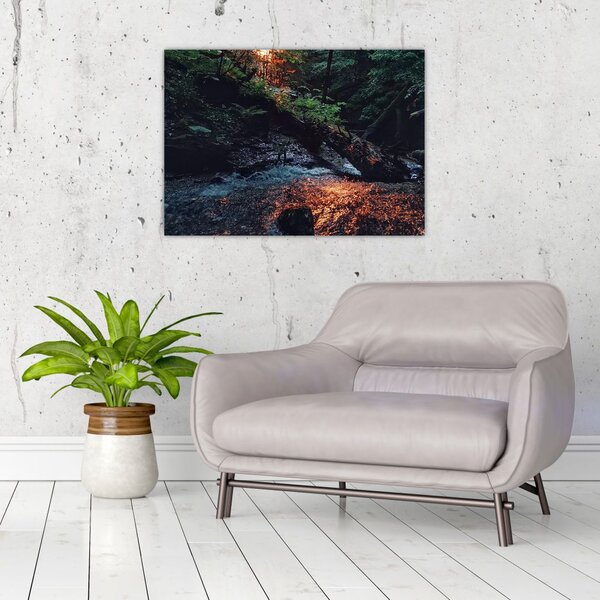 Slika planinskog potoka (70x50 cm)