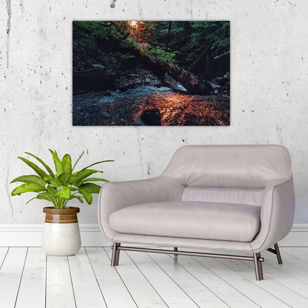 Slika planinskog potoka (90x60 cm)