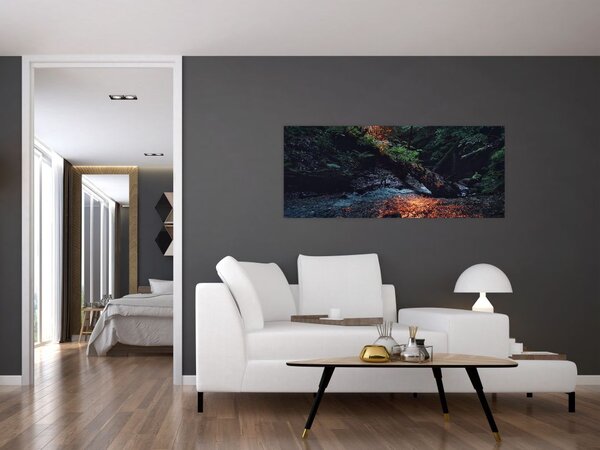 Slika planinskog potoka (120x50 cm)