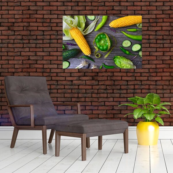 Slika s povrćem (90x60 cm)