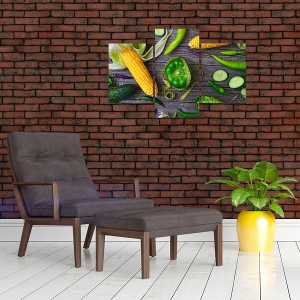 Slika s povrćem (90x60 cm)