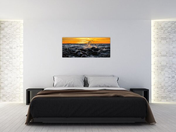 Slika morskih valova (120x50 cm)