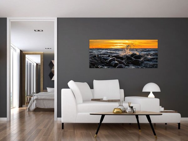 Slika morskih valova (120x50 cm)