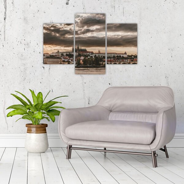 Slika Praškog dvorca u sumrak (90x60 cm)