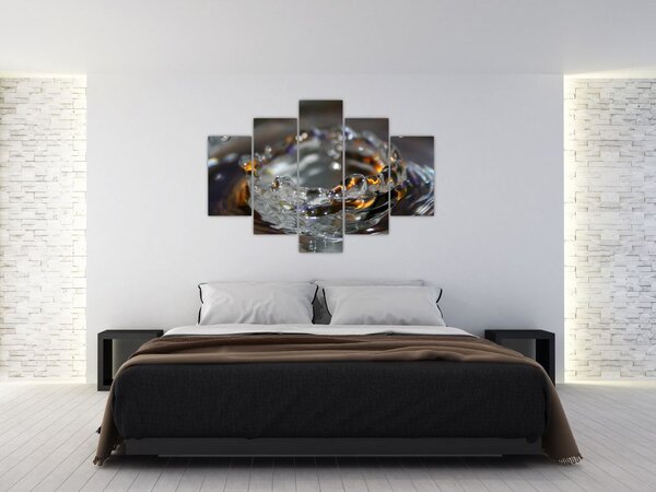 Slika narukvice od kapljica vode (150x105 cm)