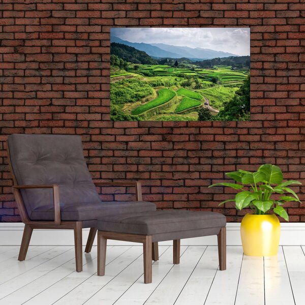 Slika rižinih polja (90x60 cm)
