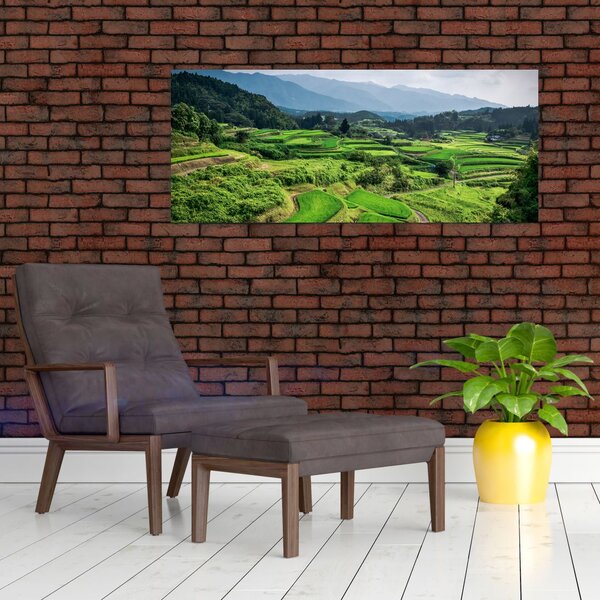 Slika rižinih polja (120x50 cm)