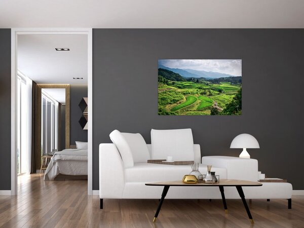 Slika rižinih polja (90x60 cm)