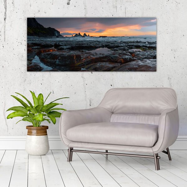 Slika - krajolik na Novom Zelandu (120x50 cm)
