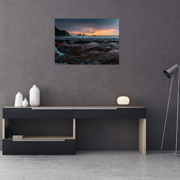 Slika - krajolik na Novom Zelandu (70x50 cm)