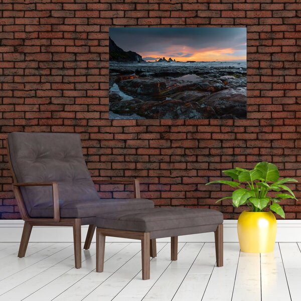 Slika - krajolik na Novom Zelandu (90x60 cm)