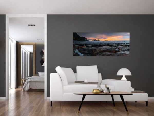 Slika - krajolik na Novom Zelandu (120x50 cm)
