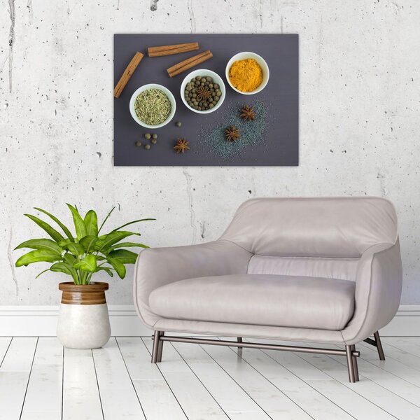 Slika - začini (70x50 cm)