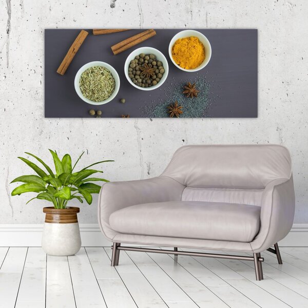 Slika - začini (120x50 cm)