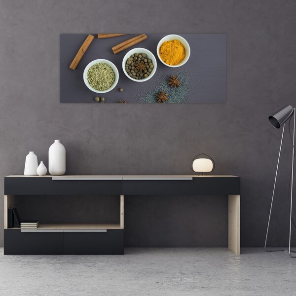 Slika - začini (120x50 cm)