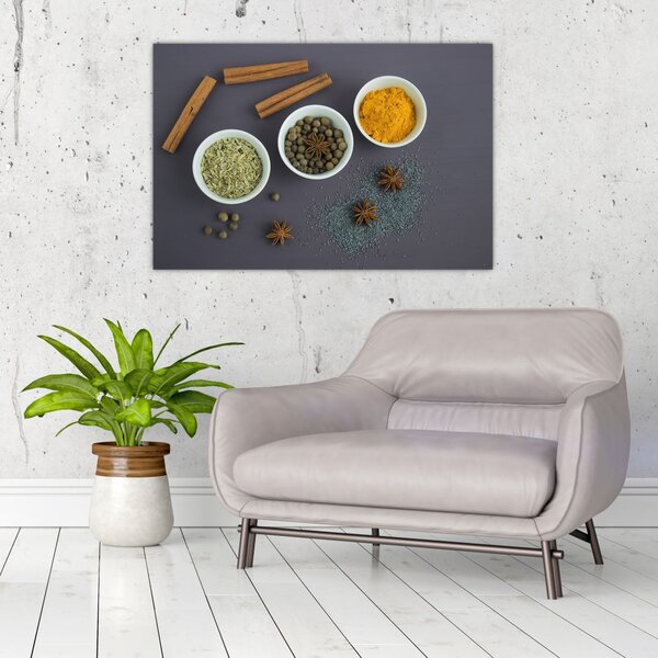 Slika - začini (90x60 cm)