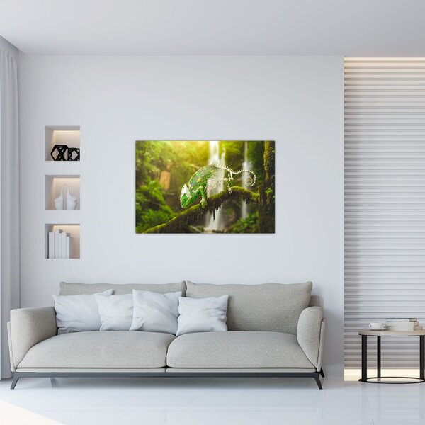 Slika gušterice (90x60 cm)