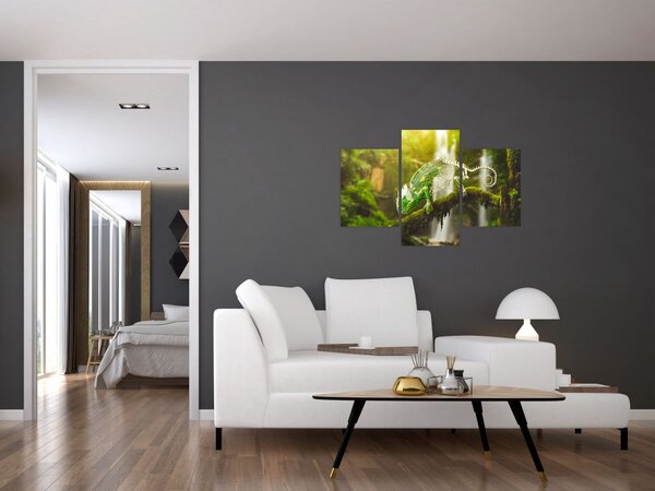 Slika gušterice (90x60 cm)