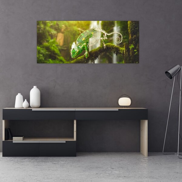 Slika gušterice (120x50 cm)
