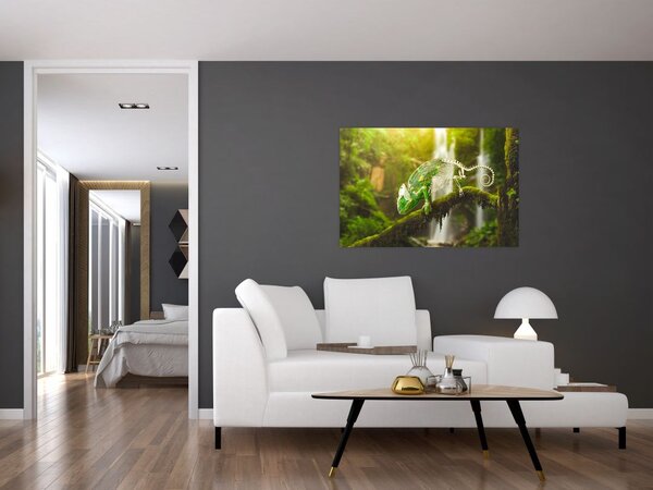 Slika gušterice (90x60 cm)