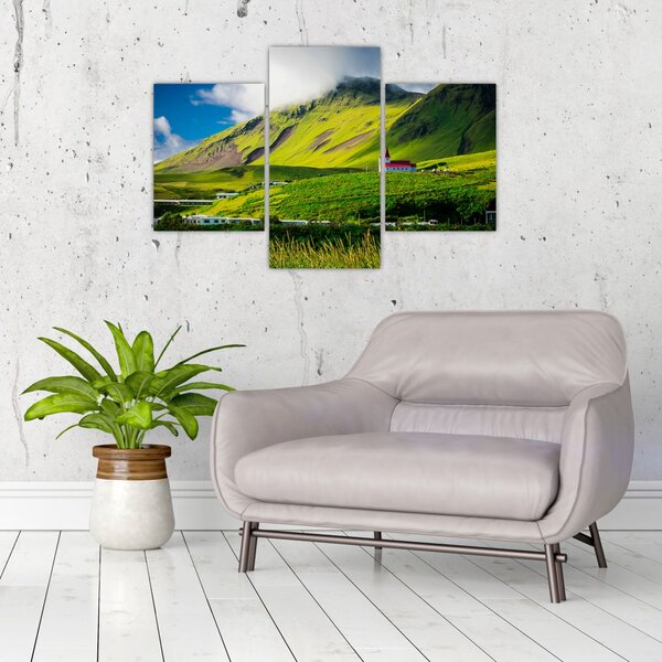 Slika planinskog krajolika (90x60 cm)
