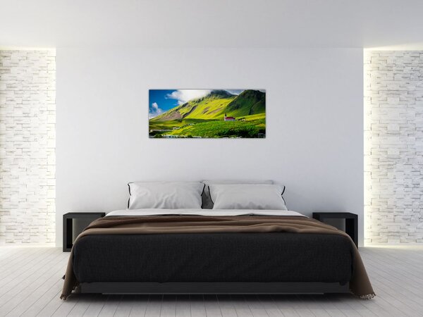 Slika planinskog krajolika (120x50 cm)