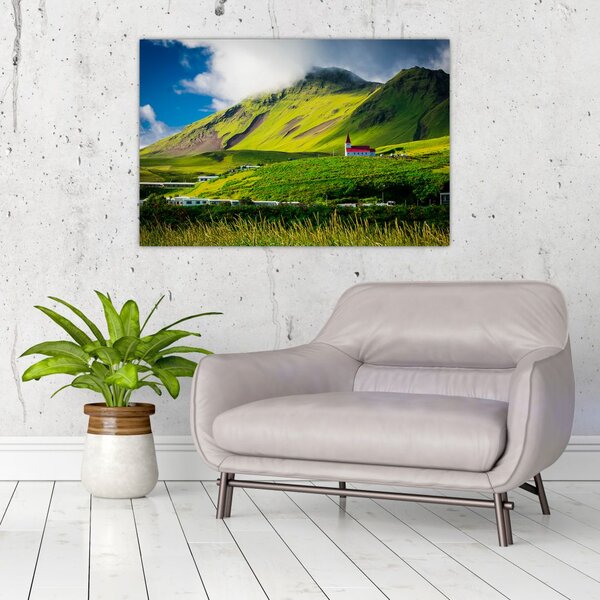 Slika planinskog krajolika (90x60 cm)