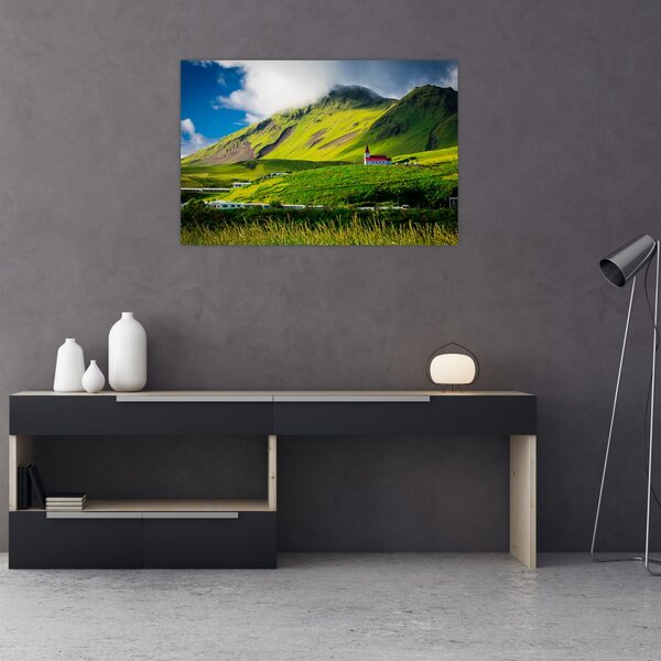 Slika planinskog krajolika (90x60 cm)
