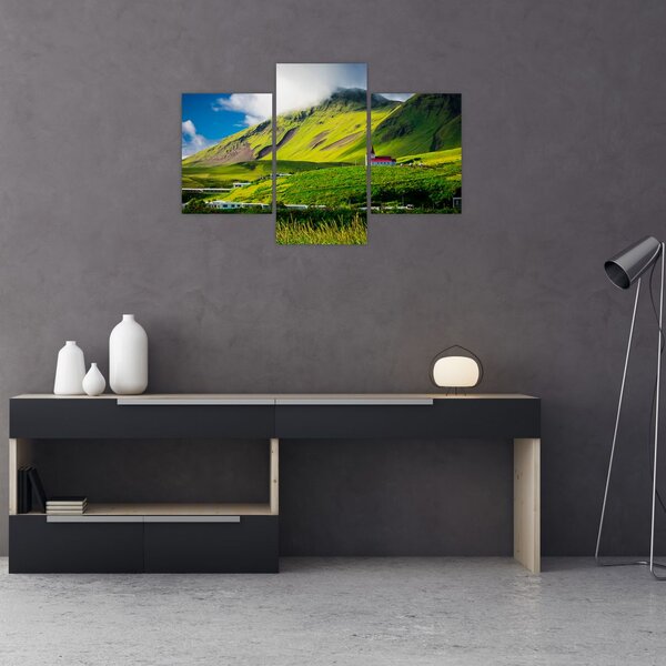 Slika planinskog krajolika (90x60 cm)